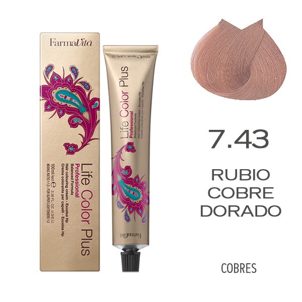  Ml LIFE COLOR 7.43 100 ML9.29