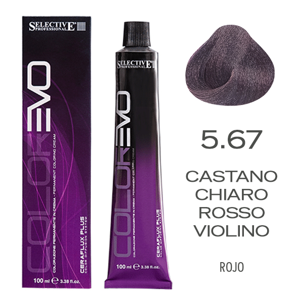  G EVO 5.67 castao claro rojo violn11.70