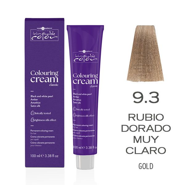   HC. COLOR CREAM 9.3  GOLDEN VERY LIGHT BLOND 100 ml10.06