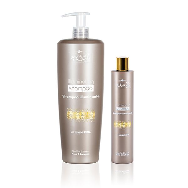 Champú que produce un aspecto nacarado. Luminescine de la fórmula aporta brillo y lustre al cabello   HC. STYLING ILLUMINATING SHAMPOO 1000 ml26.90