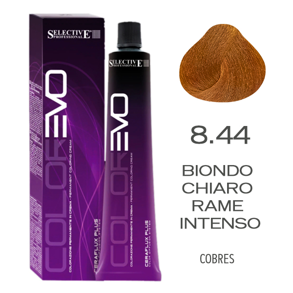  G EVO 8.44 RUBIO CLARO COBRE INTENSO 100gr11.70