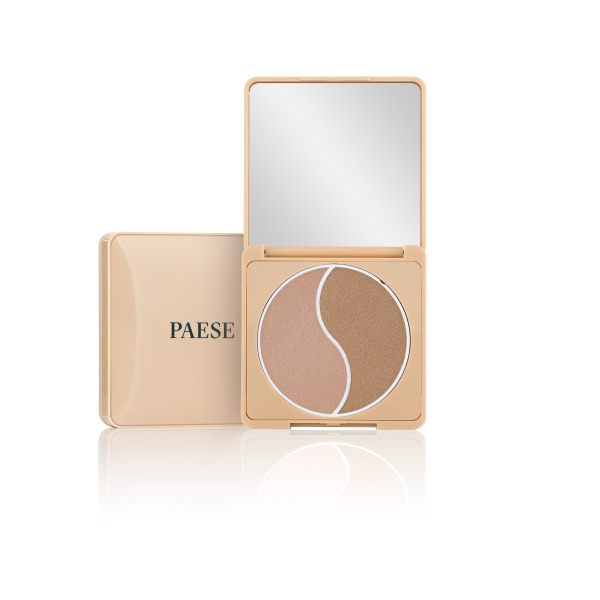 Polvos bronceadores con fórmula innovadora. Gracias a su textura ligera, alisa la piel sin acentuar   PAESE Pressed Powder Selfglow Bronzer Light14.81