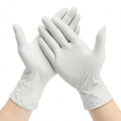 Utillaje CAJA 100 GUANTES LATEX BLANCO T/M