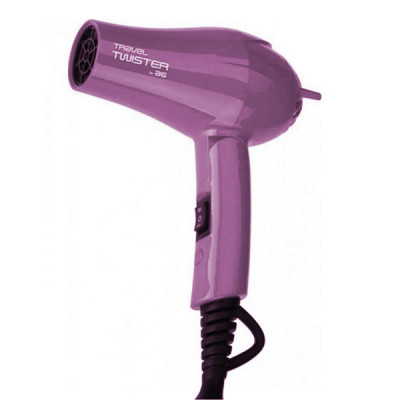 Utillaje SECADOR DE VIAJE TRAVEL TWISTER 1000W Caj LILA