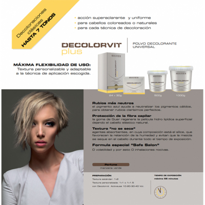 DECOLORVIT SYSTEM DECOLORVIT SYSTEM PLUS 500 GR.