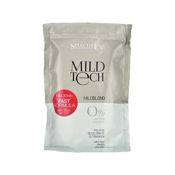 MILD BLOND 250 gr de Selective Professional

Polvo decolorante ultra rápido.

Mild Blond es un p  MILDBLOND Decoloración BUSTA 250 ML19.10