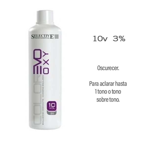 OXIDANTES EVO OXY 10 VOL. 1000 ML. botella 1000ml