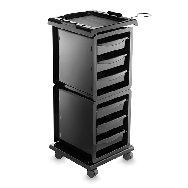 Utillaje CARRITO PELUQUERIA MODELO SWING NEGRO Ref. 06279
