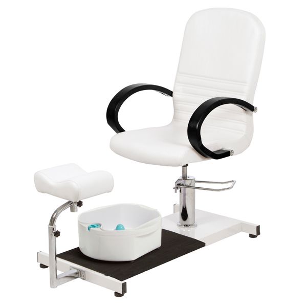 Sillas ASTRA - WHITE PEDICURE SPA CHAIR (SILLA PEDICURA)