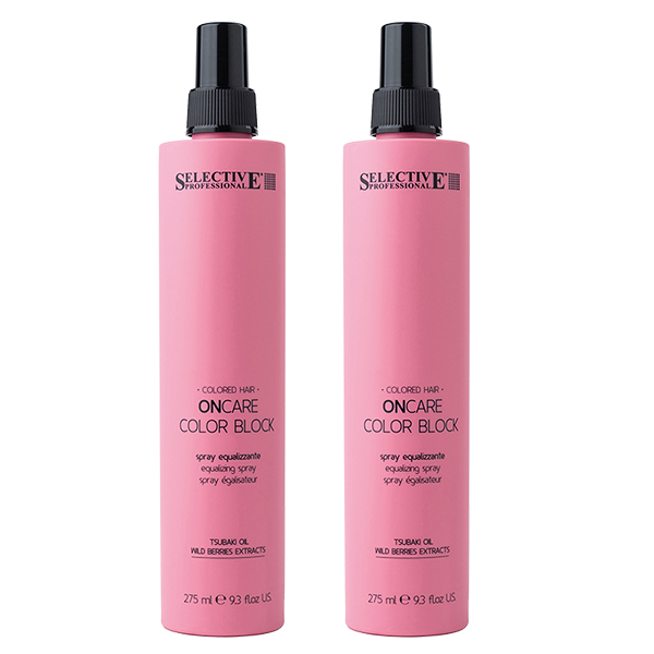 Spray igualador sin aclarado servicios pretécnicos.<br>

Acondiciona e iguala la porosidad del cab  ONCARE COLOR BLOCK SPRAY 275 ml23.50