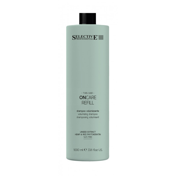 HIDRATA Y RE-DINAMIZA LA ESTRUCTURA CAPILAR y ofrece una energía extraordinaria, volumen e hidrataci  ONCARE REFILL SHAMPOO 1000 ml41.15