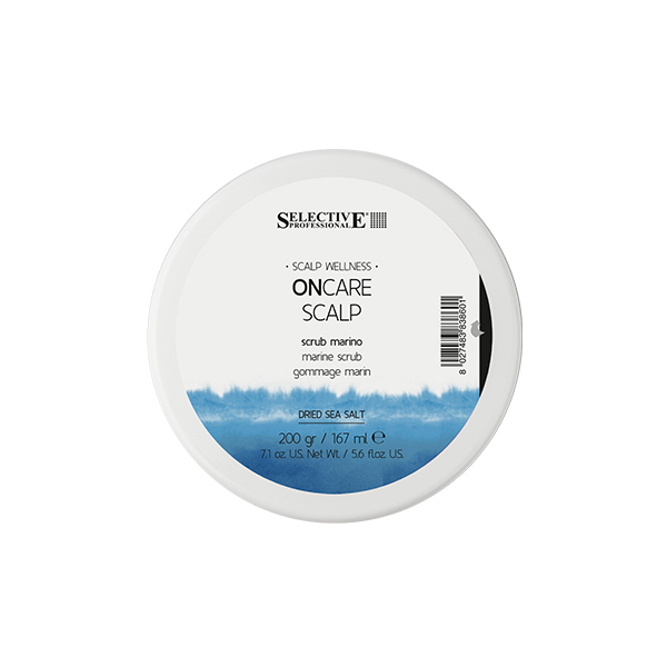 Tiene un profundo efecto detox, eliminando las células muertas, el exceso de sebo y el estrés causad  ONCARE SCALP MARINE SCRUB 200 gr35.30