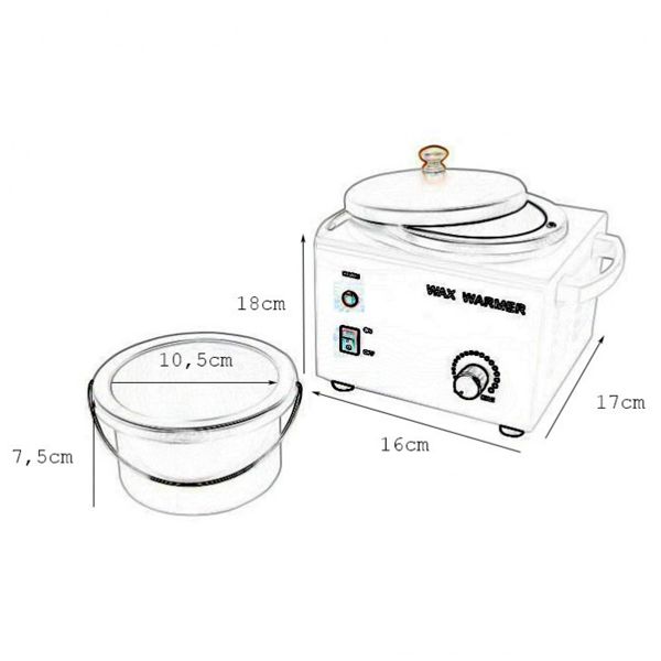 Electricos FACIALWAXER - WAX HEATER