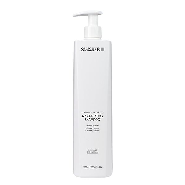 Champú quelante enriquecido con ácido hialurónico de acción purificante.<br>

Limpia en profundida  REBUILDING CHELATING SHAMPOO N51.50